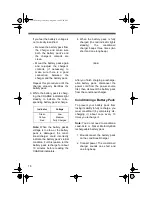 Preview for 10 page of Radio Shack Universal Battery Pack Conditioner/Charger Owner'S Manual