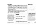 Preview for 2 page of Radio Shack YAMAHA RAPTOR 660R 660R User Manual