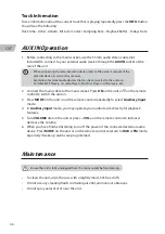 Preview for 46 page of Radionette RMERDIWH15E Instruction Manual