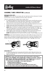 Preview for 16 page of RADLEY 1239-222 Owner'S Manual