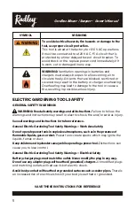 Preview for 6 page of RADLEY 5124-216 Owner'S Manual