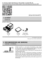 Preview for 2 page of RADWAG AP-12.5Y Startup Manual