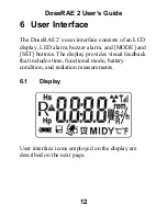 Preview for 14 page of Rae DoseRAE 2 User Manual