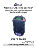 Rae GammaRAE II Responder User Manual preview