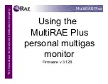 Rae MultiRAE Plus Using Manual preview