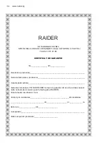 Preview for 54 page of Raider PRO RDP-CDD09 User Manual