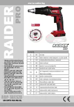 Raider Pro RDP-SBES20 User Manual preview