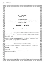 Preview for 70 page of Raider RD-HTL04 User Manual