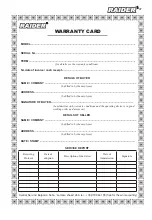 Preview for 47 page of Raider RD-LM32 User Manual