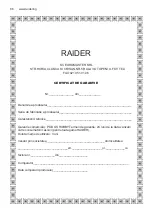 Preview for 66 page of Raider RDP-ID31 User Manual