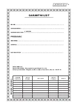 Preview for 53 page of Raider RDP-SLM20 User Manual