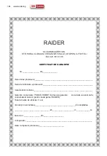 Preview for 106 page of Raider RDP-SSGC20 SOLO User Manual