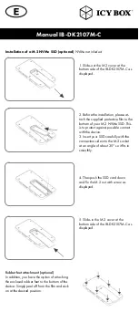 Preview for 8 page of RaidSonic Technology Icy Box IB-DK2107M-C User Manual