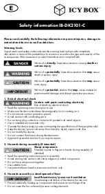 Preview for 3 page of RaidSonic ICY BOX IB-DK2101-C Manual