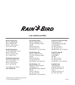 Preview for 104 page of Rain Bird 4012-22 User Manual