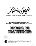 Preview for 25 page of Rain Soft TC 100 CV Owner'S Manual