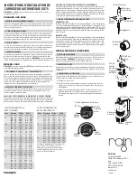 Preview for 3 page of Rain SO75 Setting Instructions Manual