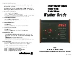 Preview for 1 page of RainWise Weather Oracle Instructions