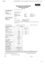 Preview for 75 page of RAIS/attika Q-Tee II GAS User Manual