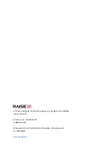 Preview for 42 page of Raise3D Pro2 Plus Manual