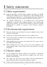 Preview for 2 page of Raisecom ISCOM HT803G-1GE T User Manual