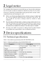 Preview for 4 page of Raisecom ISCOM HT803G-1GE T User Manual