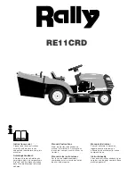 Rally RE11CRD Instruction Manual preview