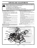 Preview for 16 page of Rally REB13038 Operator'S Manual