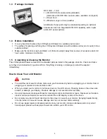 Preview for 5 page of Raloy RF117HD Series User Manual