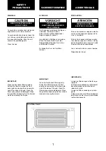 Preview for 2 page of RAM XTR-18K Operation Manual