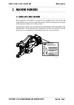 Preview for 7 page of RAMMER A-Jaw Operator'S Manual