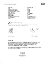 Preview for 4 page of RAMSET TRIX 160 Operator'S Manual And Maintenance Instructions