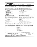 Preview for 2 page of Ramsey Winch RPH 133,4 Operating, Service And Maintenance Manual