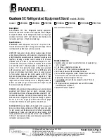 Preview for 1 page of Randell 253102A Specifications