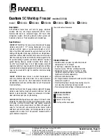 Randell 65343A Specifications preview