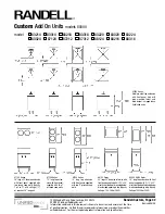 Preview for 1 page of Randell 83214 Specifications