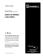 Randell 9550A Operator'S Manual preview