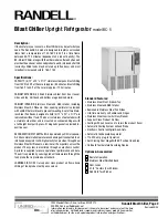 Preview for 1 page of Randell BC-5 Specifications