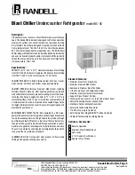 Randell BC-5E Specifications preview