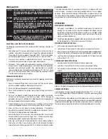 Preview for 2 page of Randell CR9039-290 Operator'S Manual