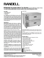 Preview for 1 page of Randell FX Series FX-2WSA Specifications