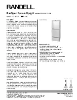 Randell RanSpec 58324 Specifications preview