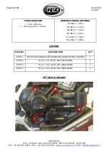 Preview for 2 page of R&G ECC0300R Fitting Instructions Manual