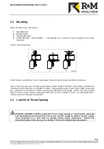 Preview for 10 page of R&M LOADMATE LM05 II Series Installation And Maintenance Manual