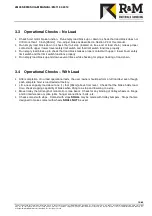 Preview for 15 page of R&M LOADMATE LM05 II Series Installation And Maintenance Manual