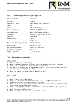 Preview for 32 page of R&M LOADMATE LM05 II Series Installation And Maintenance Manual