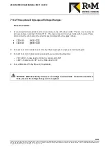 Preview for 44 page of R&M LOADMATE LM05 II Series Installation And Maintenance Manual