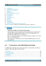 Preview for 31 page of R&S 1321.1111.02 Getting Started