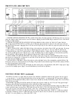 Preview for 2 page of Rane GQ 15 Operating And Service Manual