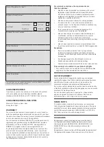 Preview for 43 page of Rangemaster Classic 100 Gas User'S Manual & Installation Instructions